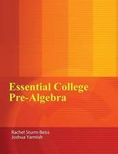 Essential College Pre-Algebra