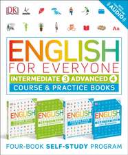 English for Everyone: Intermediate and Advanced Box Set: Course and Practice Books 