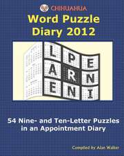 Chihuahua Word Puzzle Diary 2012