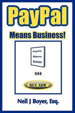 Paypal Means Business!