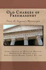 Old Charges of Freemasonry