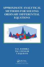 Approximate Analytical Methods for Solving Ordinary Differential Equations