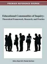 Educational Communities of Inquiry