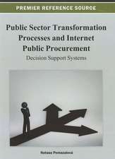 Public Sector Transformation Processes and Internet Public Procurement