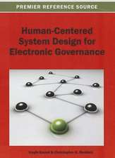 Human-Centered System Design for Electronic Governance