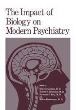 The Impact of Biology on Modern Psychiatry: Proceedings of a Symposium Honoring the 80th Anniversary of the Jerusalem Mental Health Center Ezrath Nashim held in Jerusalem, Israel, December 9–10,1975