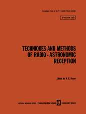 Techniques and Methods of Radio-Astronomic Reception