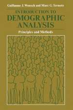 Introduction to Demographic Analysis: Principles and Methods