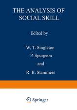 The Analysis of Social Skill