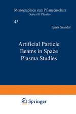 Artificial Particle Beams in Space Plasma Studies