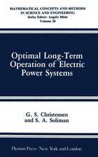 Optimal Long-Term Operation of Electric Power Systems