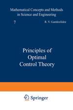 Principles of Optimal Control Theory