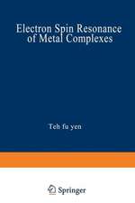 Electron Spin Resonance of Metal Complexes: Proceedings of the Symposium on ESR of Metal Chelates at the Pittsburgh Conference on Analytical Chemistry and Applied Spectroscopy, held in Cleveland, Ohio, March 4–8, 1968