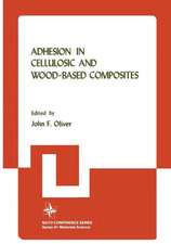 Adhesion in Cellulosic and Wood-Based Composites