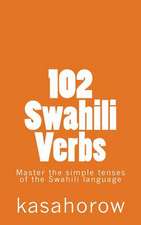 102 Swahili Verbs