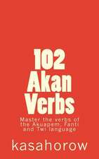 102 Akan Verbs