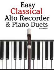 Easy Classical Alto Recorder & Piano Duets