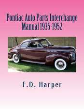 Pontiac Auto Parts Interchange Manual 1935-1952