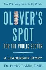 Oliver's Spot for the Public Sector