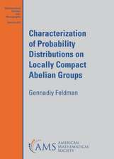 Characterization of Probability Distributions on Locally Compact Abelian Groups