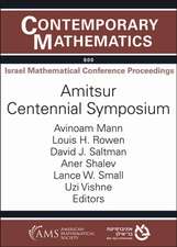 Amitsur Centennial Symposium