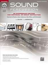 Sound Percussion--An Intermediate Method for Individual or Group Instruction