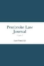 Pembroke Law Journal Volume 2