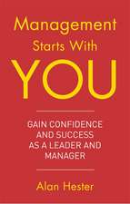 Management Starts with You