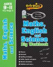 Gold Stars Maths, English and Science Big Workbook Ages 9-11 Key Stage 2