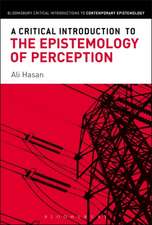 A Critical Introduction to the Epistemology of Perception