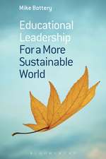 Educational Leadership for a More Sustainable World