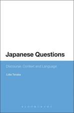 Japanese Questions: Discourse, Context and Language