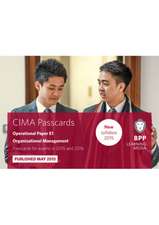 BPP Learning Media: CIMA E1 Organisational Management