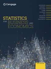 Anderson, D: Statistics for Business and Economics