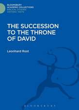 The Succession to the Throne of David