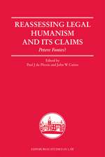 Reassessing Legal Humanism and Its Claims: Petere Fontes?