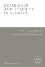 Experience and Eternity in Spinoza