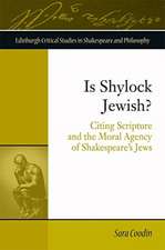 Is Shylock Jewish?