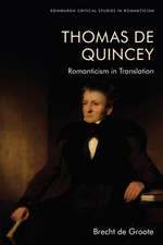 Thomas De Quincey, Dark Interpreter