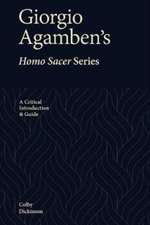 Giorgio Agamben's Homo Sacer Series