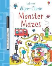 Wipe-Clean Monster Mazes