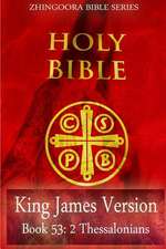 Holy Bible, King James Version, Book 53 2 Thessalonians