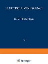 Electroluminescence / Elektrolyuminestsentsiya / Электролюминесценция: Proceedings (Trudy) of the P. N. Lebedev Physics Institute