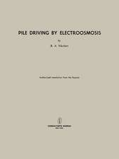 Pile Driving by Electroosmosis