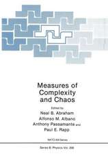 Measures of Complexity and Chaos