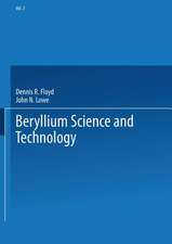 Beryllium Science and Technology: Volume 2