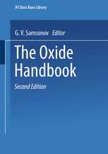 The Oxide Handbook