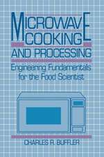 Microwave Cooking and Processing: Engineering Fundamentals for the Food Scientist