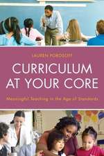 Curriculum at Your Core