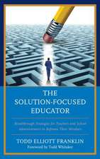 SOLUTION FOCUSED EDUCATOR BREAPB